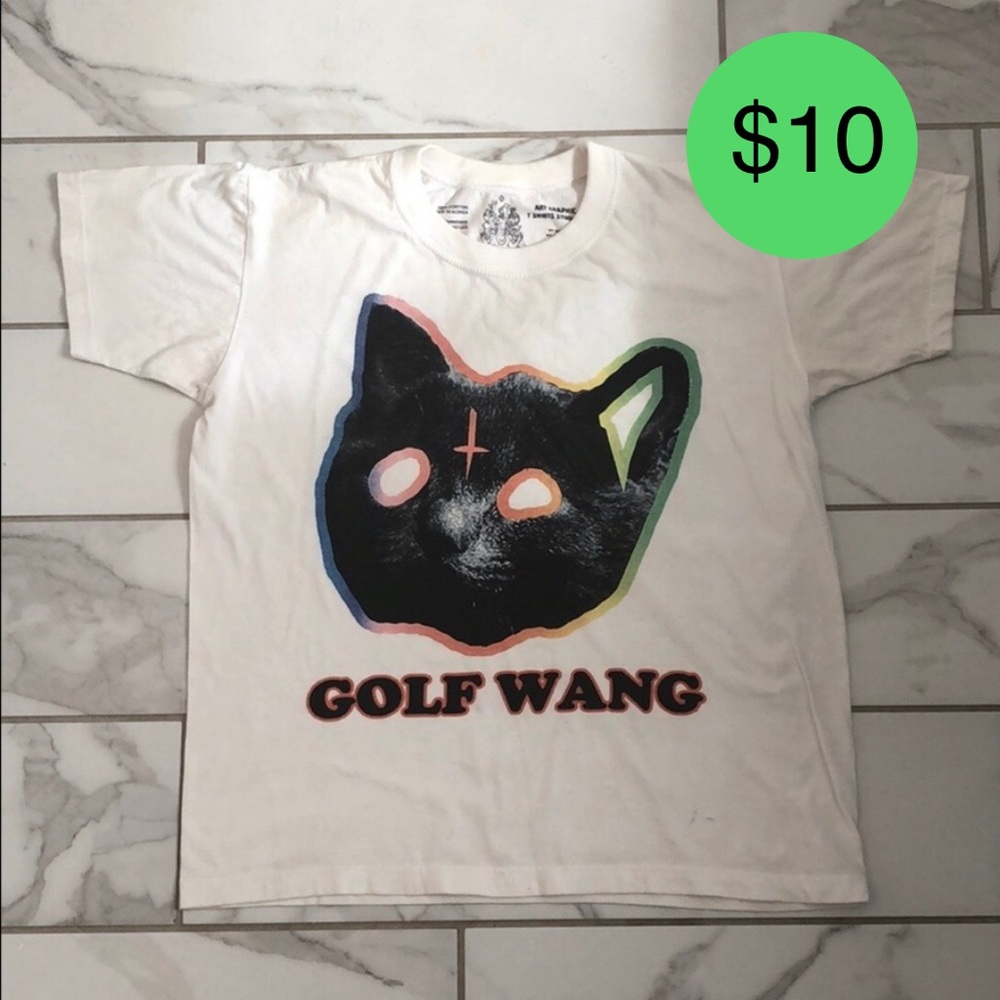 TRON CAT//ODD FUTURE TEE-S